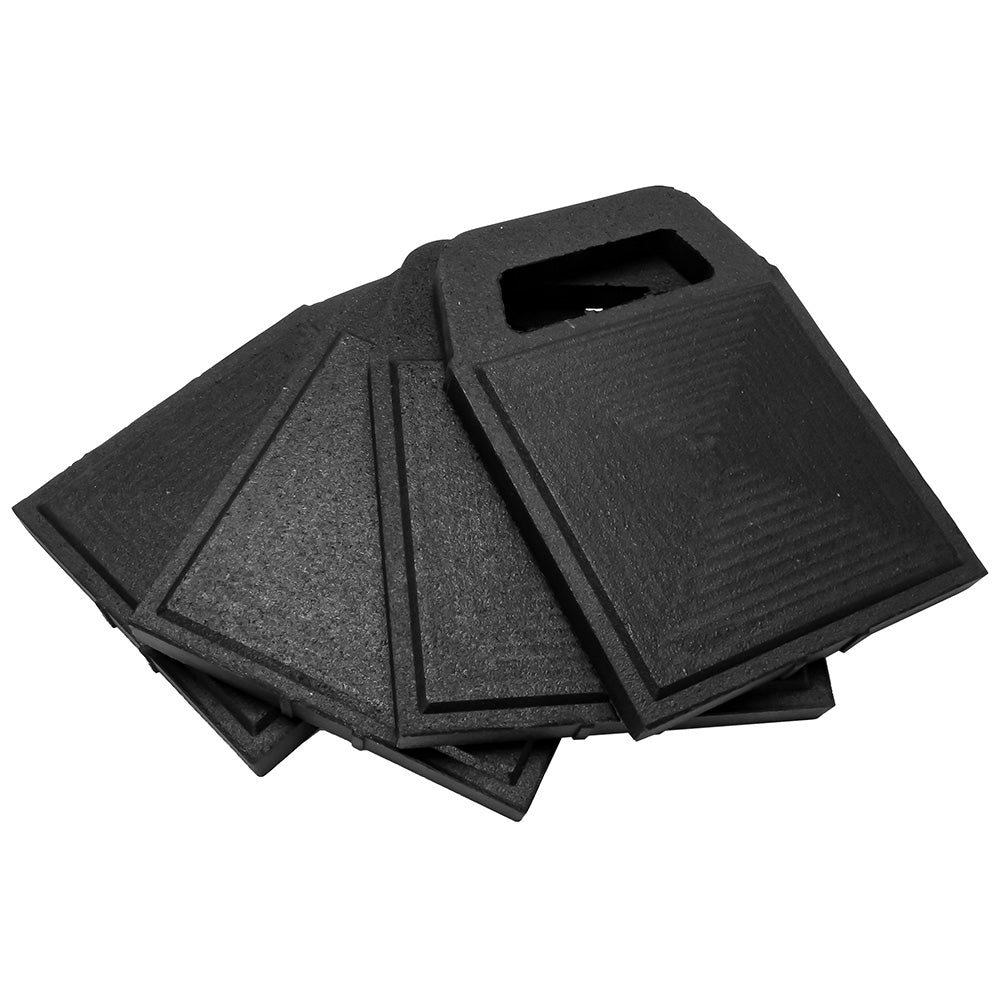 Camco Stabilizer Jack Pads - Rubber - 6.2" x 6.2" *4-Pack [44591] Brand_Camco Trailering Trailering | Hitches & Accessories