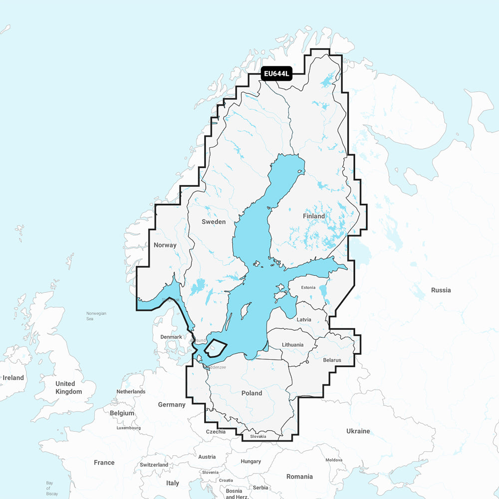 Garmin Navionics+ NSEU644L - Baltic Sea - Marine Chart [010-C1273-20] 1st Class Eligible Brand_Garmin Cartography Cartography | Garmin Navionics+ Foreign