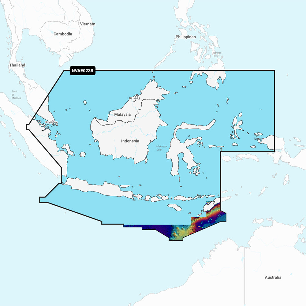 Garmin Navionics Vision+ NVAE023R - Java Borneo - Marine Chart [010-C1221-00] 1st Class Eligible Brand_Garmin Cartography Cartography | Garmin Navionics Vision+ - Foreign