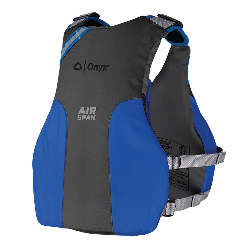 Onyx Airspan Breeze Life Jacket - M/L - Blue [123000-500-040-23] Brand_Onyx Outdoor Marine Safety Marine Safety | Personal Flotation Devices Paddlesports Paddlesports | Life Vests