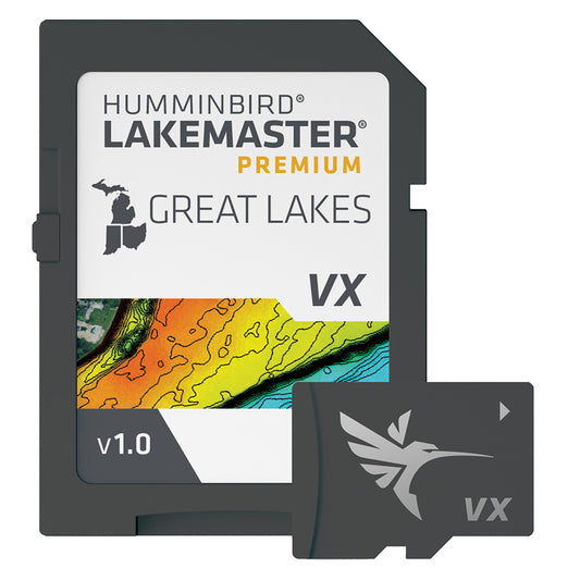 Humminbird LakeMaster VX Premium - Great Lakes [602002-1] 1st Class Eligible Brand_Humminbird Cartography Cartography | Humminbird MRP