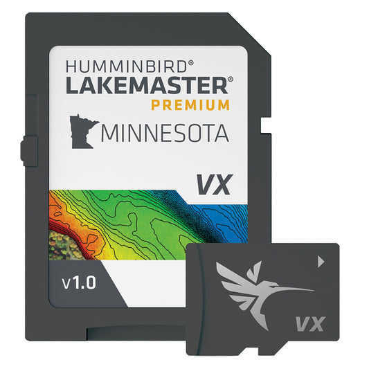 Humminbird LakeMaster VX Premium - Minnesota [602006-1] 1st Class Eligible Brand_Humminbird Cartography Cartography | Humminbird MRP