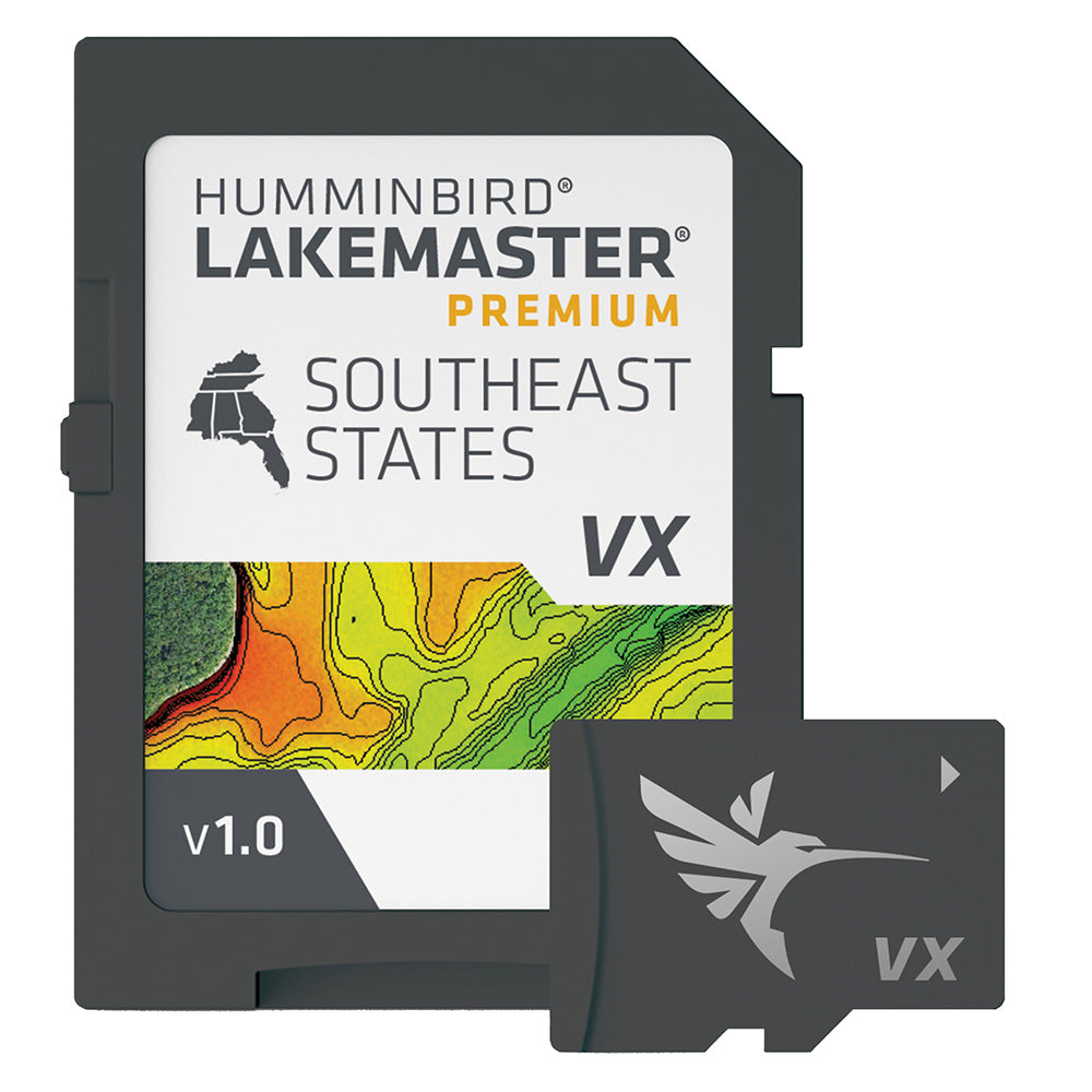 Humminbird LakeMaster VX Premium - Southeast [602008-1] 1st Class Eligible Brand_Humminbird Cartography Cartography | Humminbird MRP