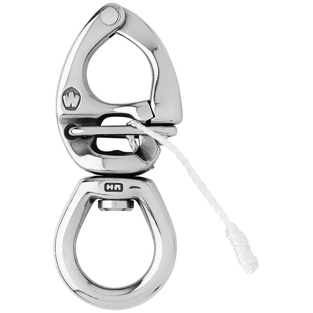 Wichard HR Quick Release Snap Shackle With Large Bail - 90mm Length - 3-35/64" [02774] Brand_Wichard Marine MAP Sailing Sailing | Shackles/Rings/Pins